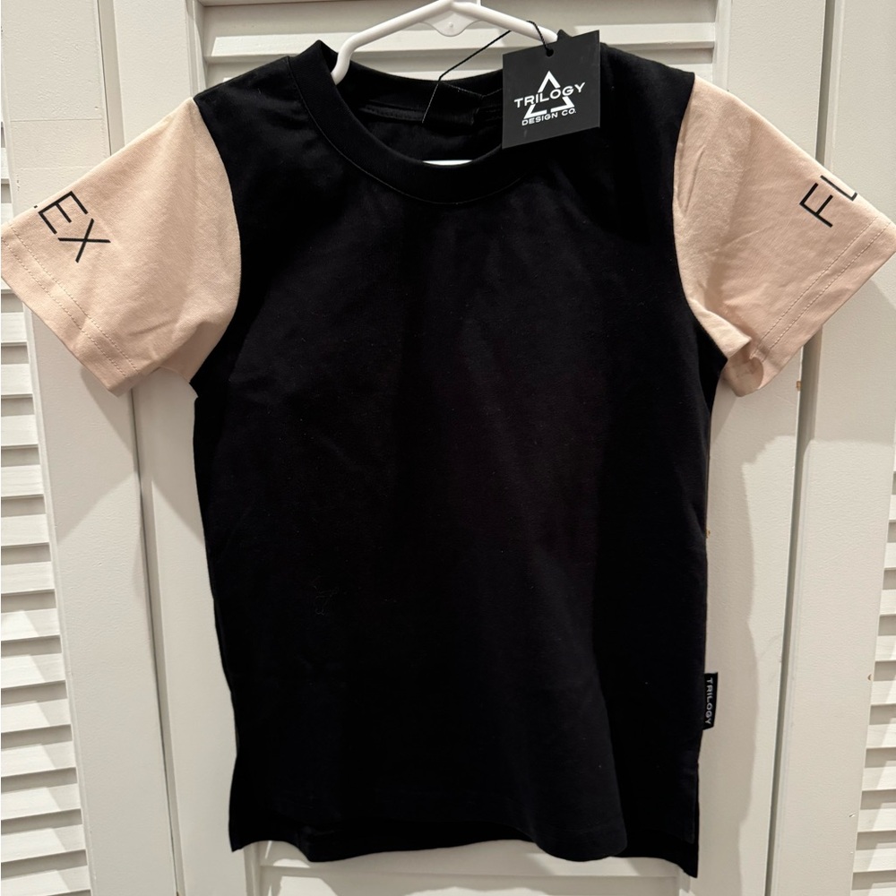 Kids Black and Tan T-Shirt